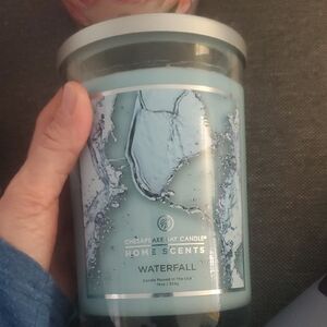Chesapeake Bay Home Scents Waterfall Candle - Blue